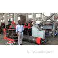 Scrap Aluminium Iron Copper Steel Baler Maka imegharị